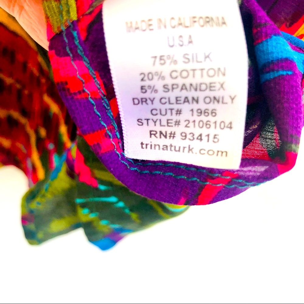 Trina Turk | Colorful Racerback Tank - Picture 4 of 4